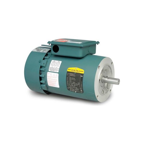 Baldor-Reliance Motor VBM3538-5S, .5HP, 1750RPM, 3PH, 60HZ, 56C, 3516M, TEFC, F3